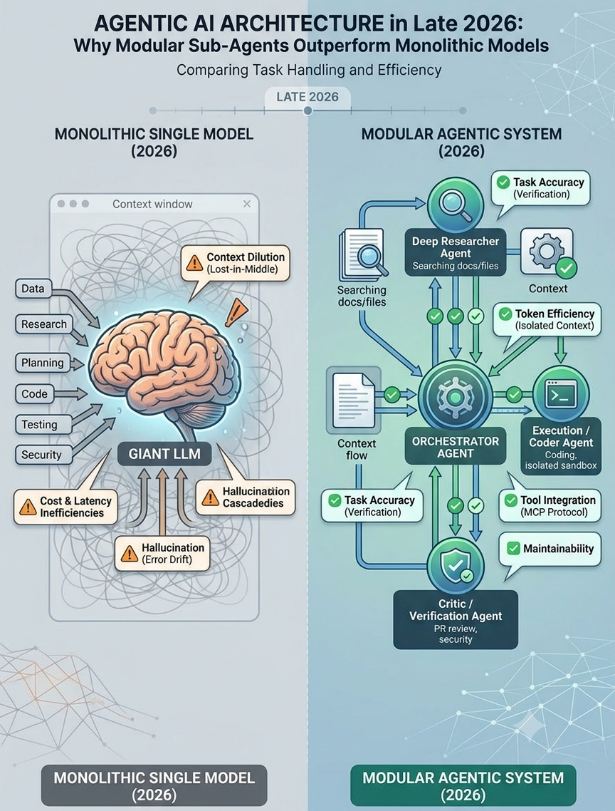 Modular Agentic AI Architecture and Multi-Agent Workflows in 2026