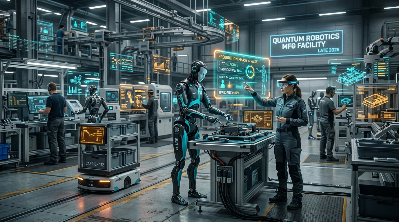 Physical AI and Humanoid Robotics in Smart Manufacturing 2026